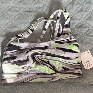 Lululemon Stylish Marble Print Sports Bra